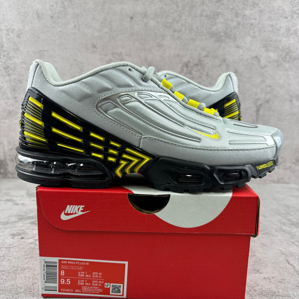 Air Max Plus 3 "White/Metallic Silver/Red"
