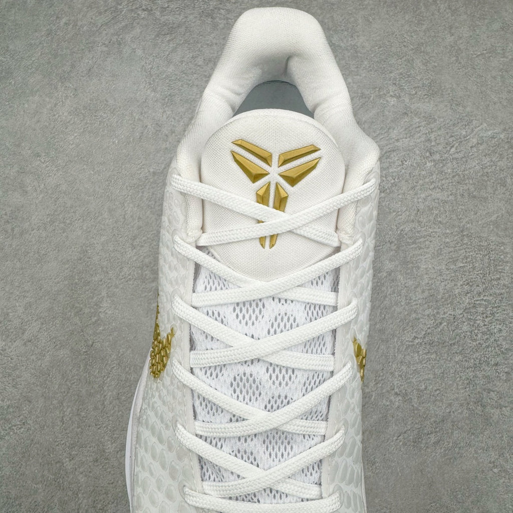 Kobe 6 Protro "White/Gold"