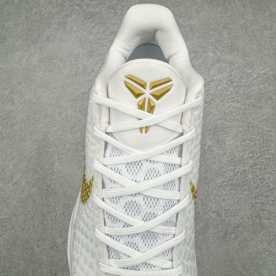 Kobe 6 Protro "White/Gold"