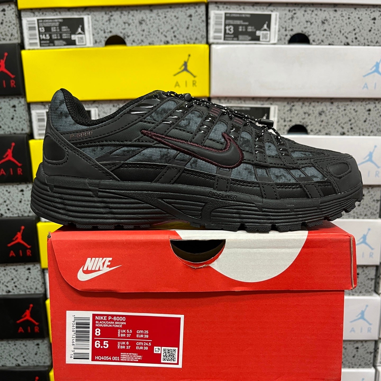 Nike P-6000 "Black Camo & Bordeaux"