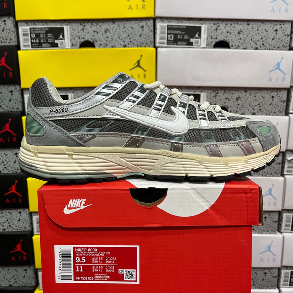 Nike P-6000 "Silver, Cinza Suede e Menta"
