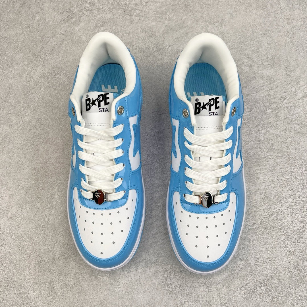 BAPE STA Patent Low "UNC Blue"