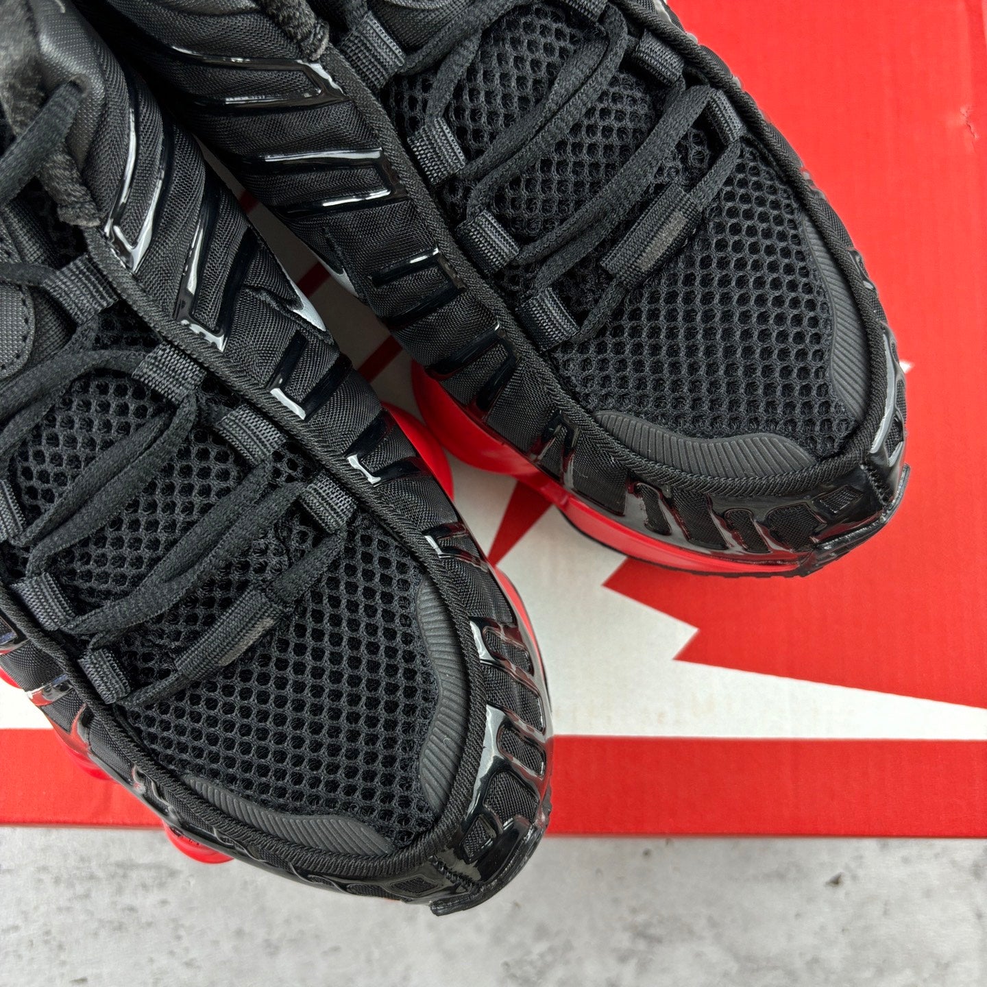 Nike Shox TL "Black/Red"