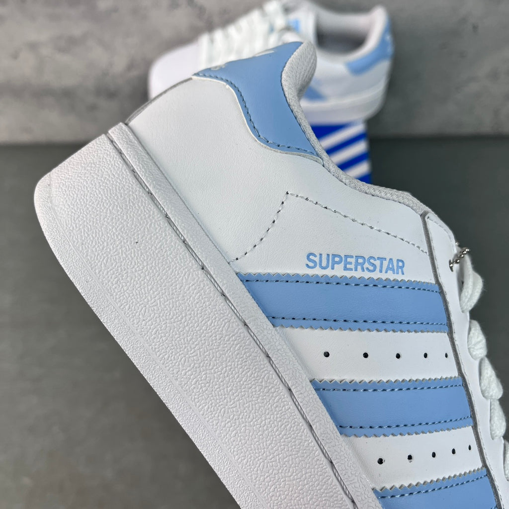 Adidas Superstar XLG "White Sky Blue"