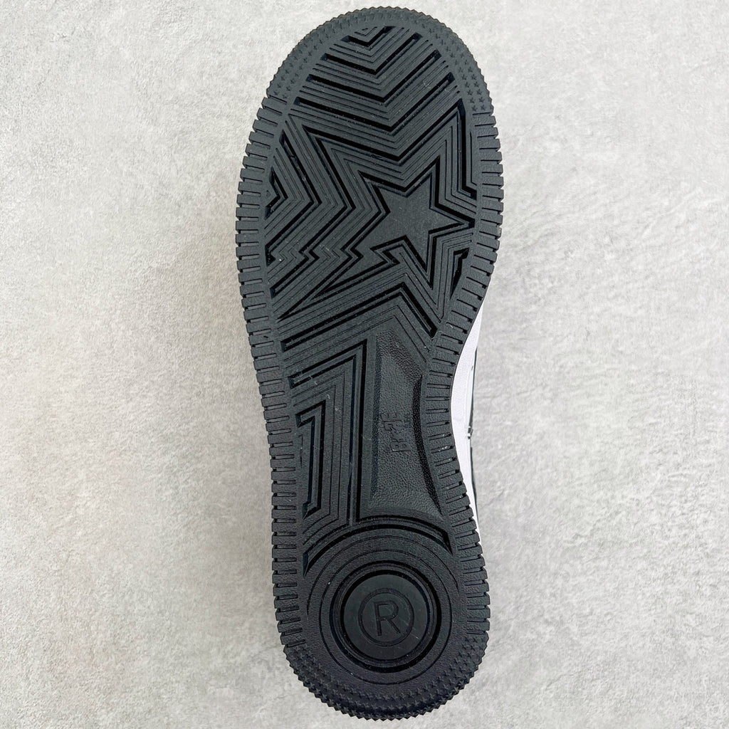 BAPE STA Patent Low "Black & White Reverse"