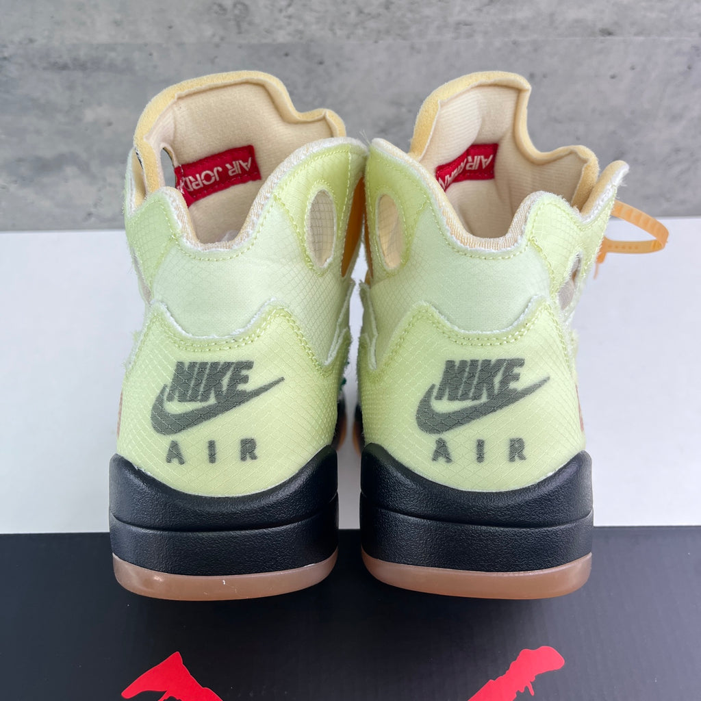 Air Jordan 5 x Off-White "Sail"