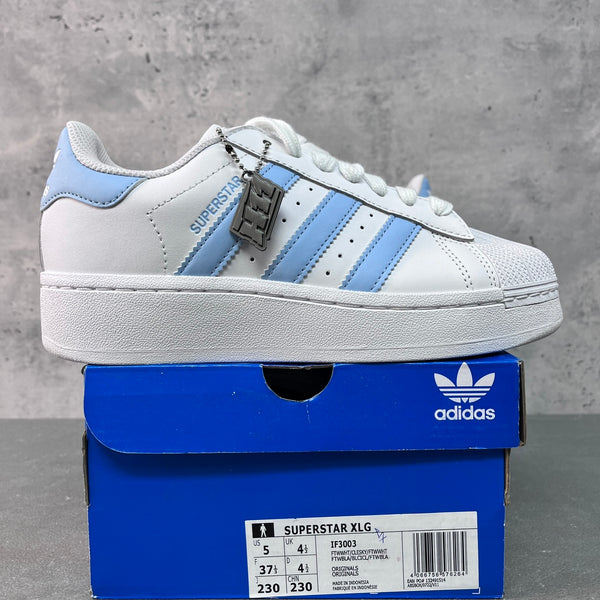 Adidas Superstar XLG "White Sky Blue"
