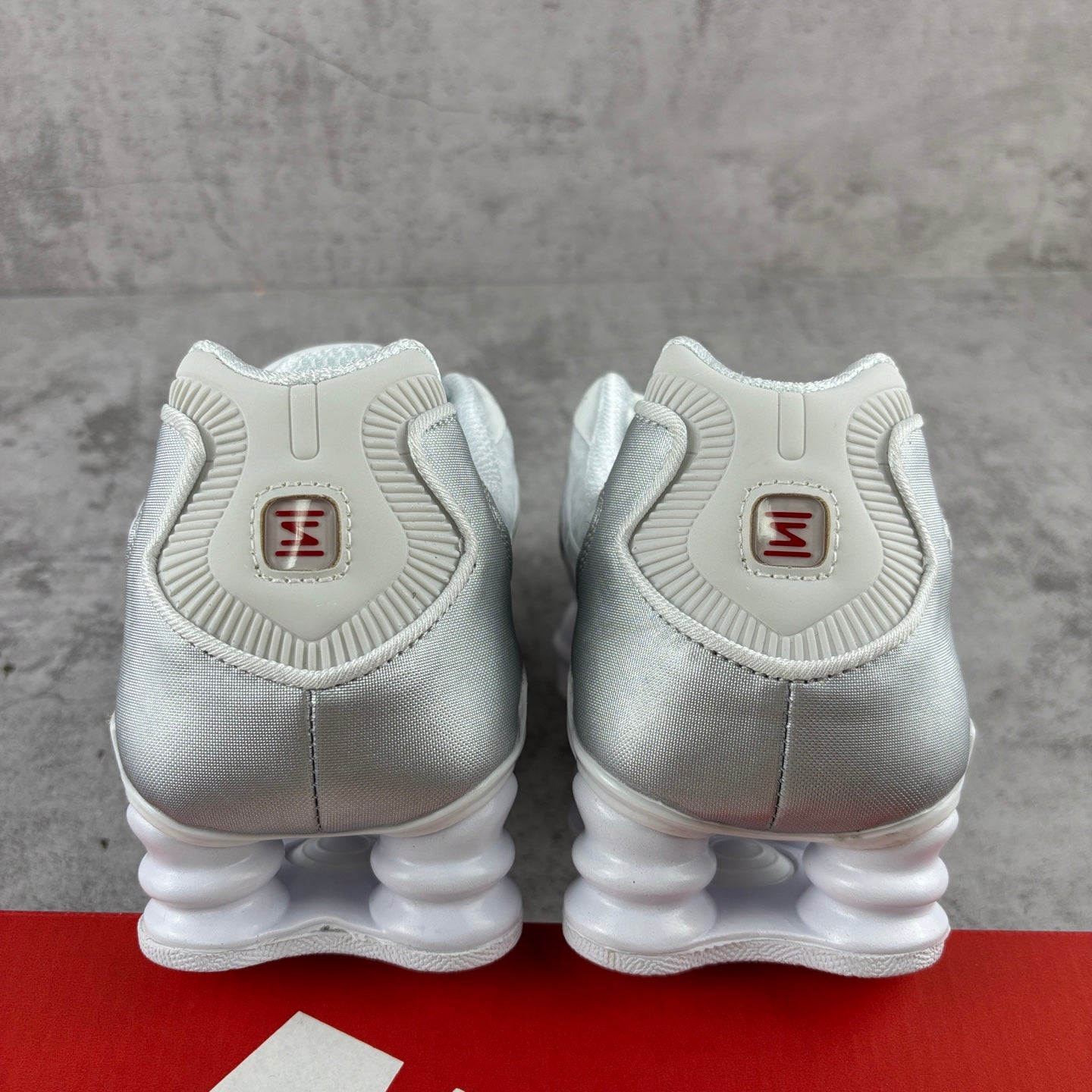 Nike Shox TL "White/Metallic Silver"