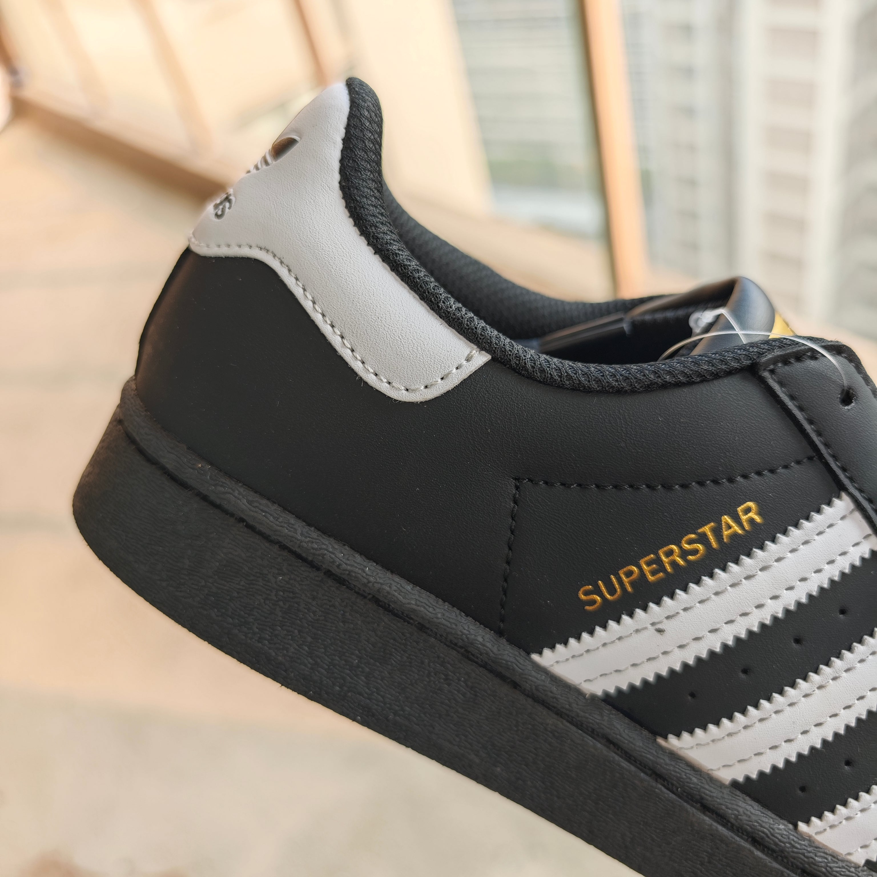Adidas Superstar Preto/Branco