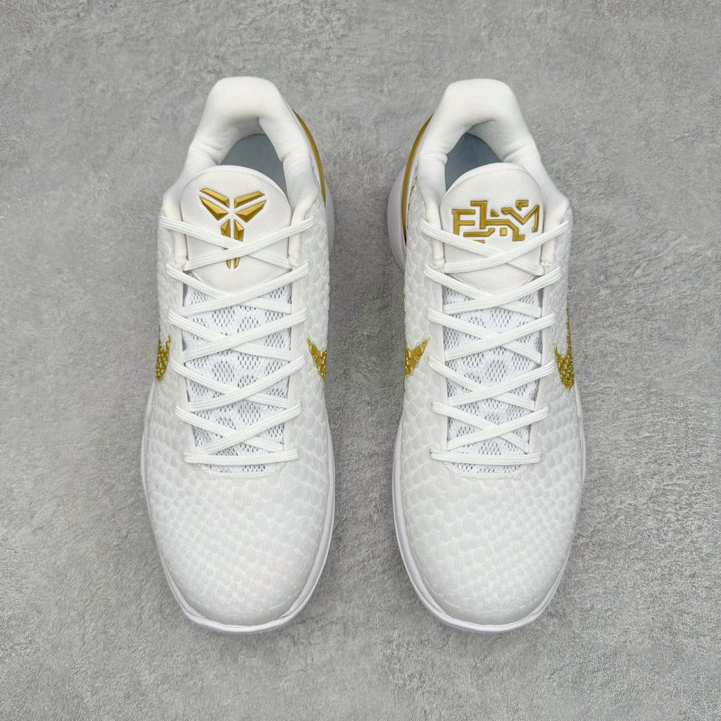 Kobe 6 Protro "White/Gold"