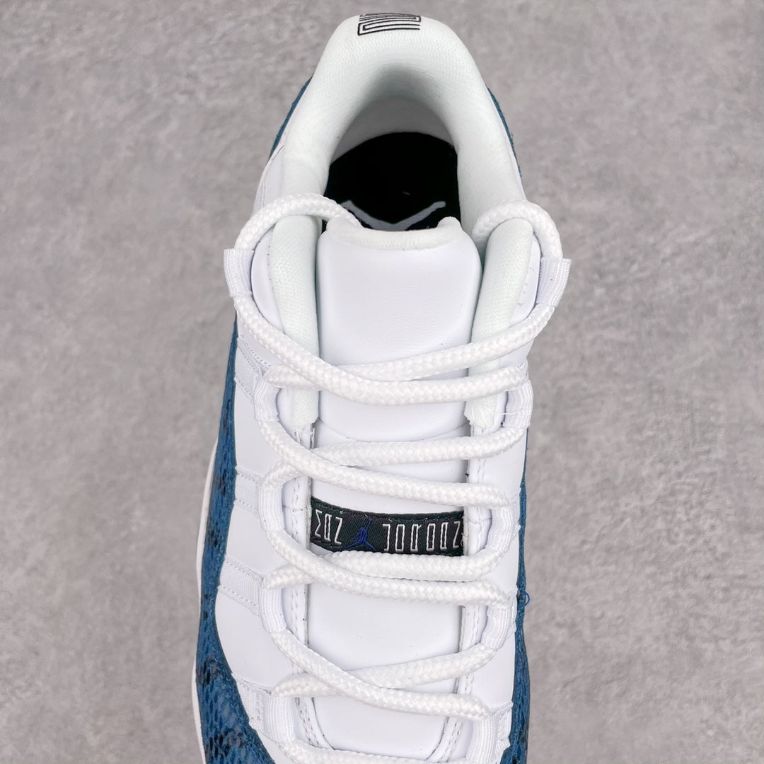 Air Jordan 11 Low "Navy Snakeskin"