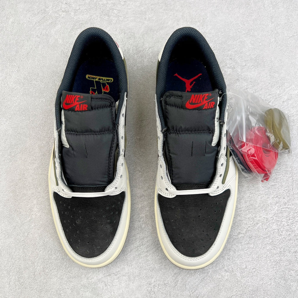 Travis Scott x Air Jordan 1 Low WMNS "Olive"