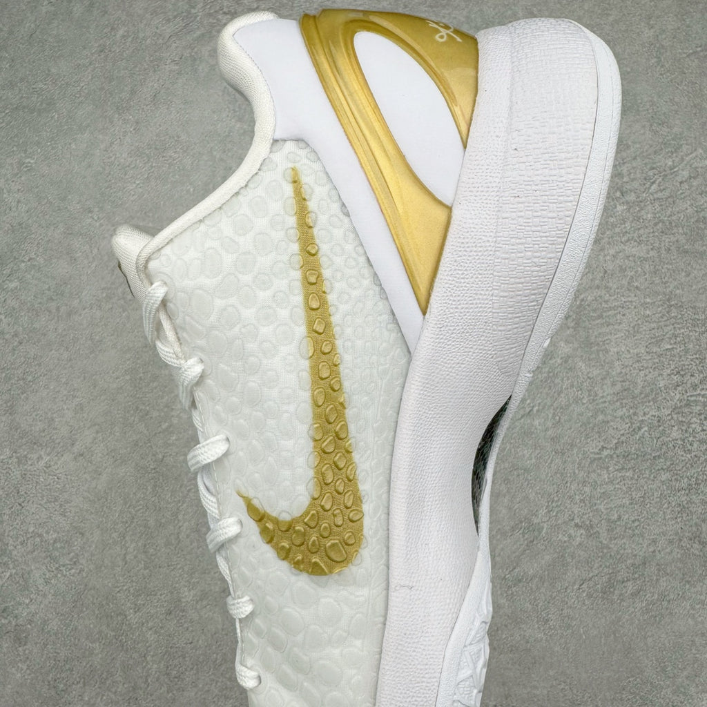 Kobe 6 Protro "White/Gold"
