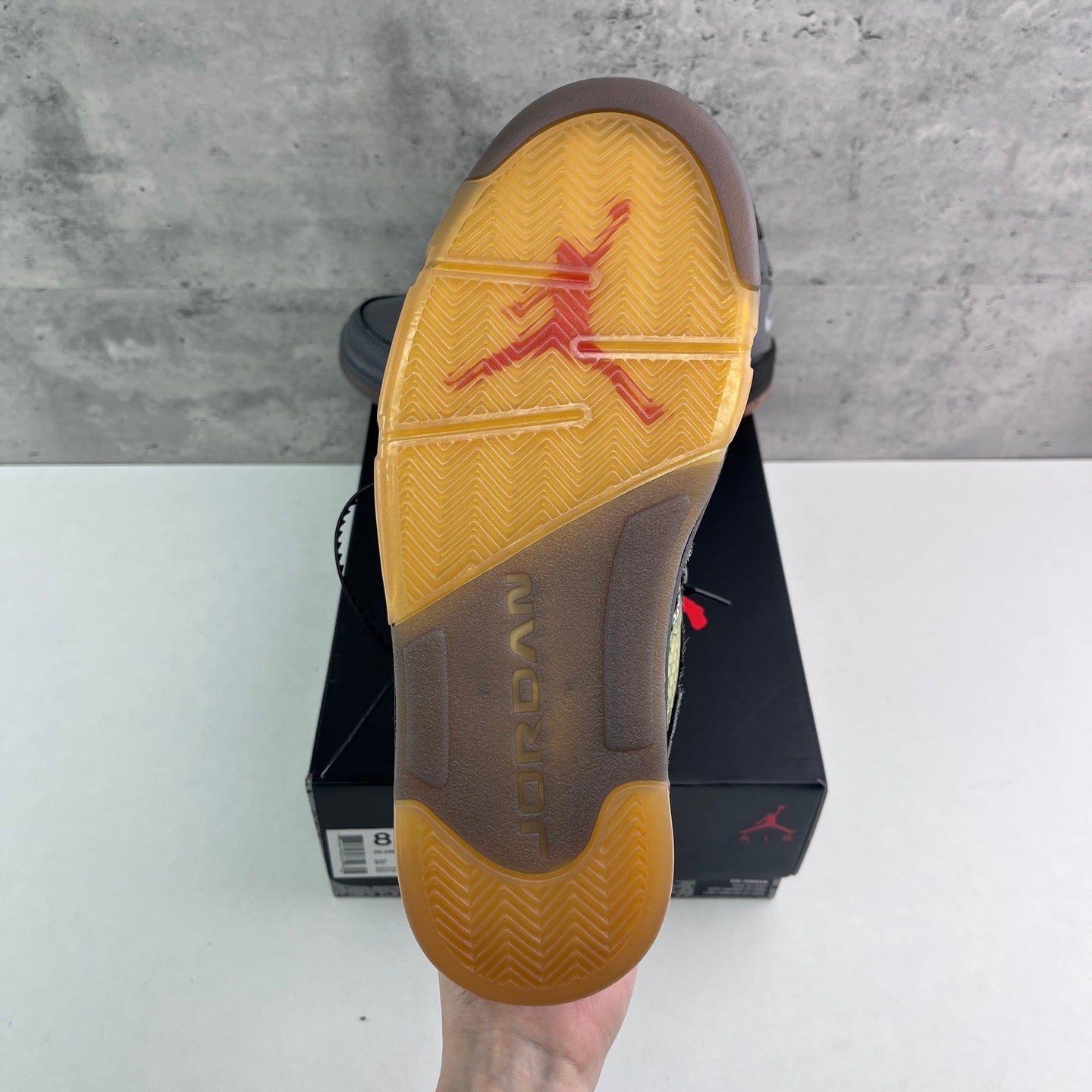 Air Jordan 5 x Off-White "Muslin"