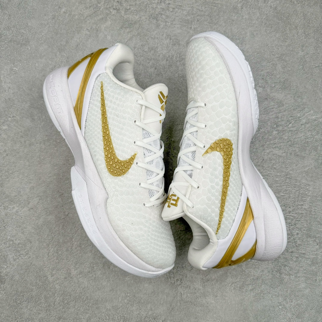 Kobe 6 Protro "White/Gold"
