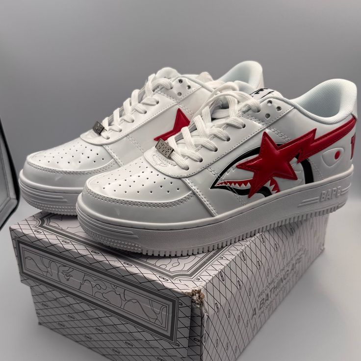 BAPE STA "Shark White"