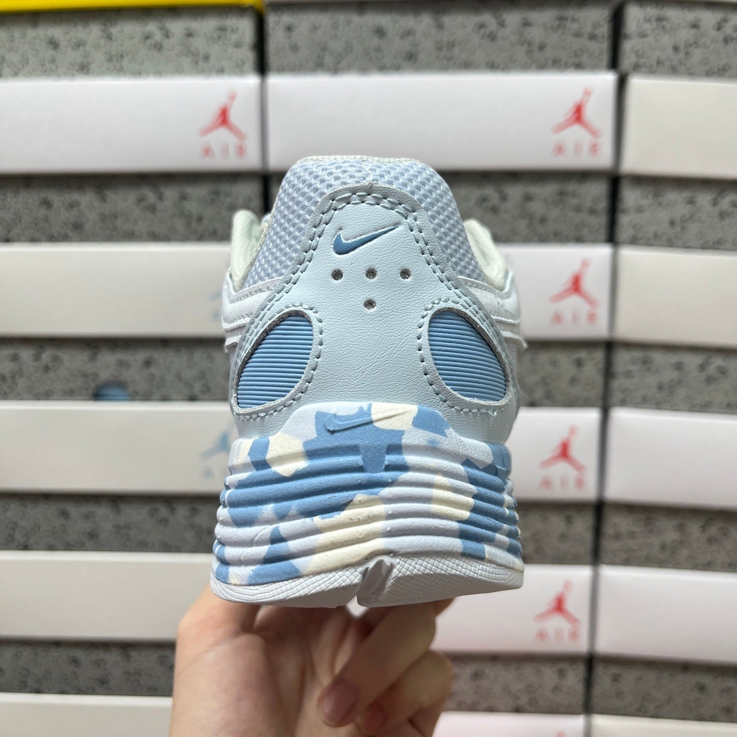 Tênis Nike P-6000 "Sky Blue Camo"