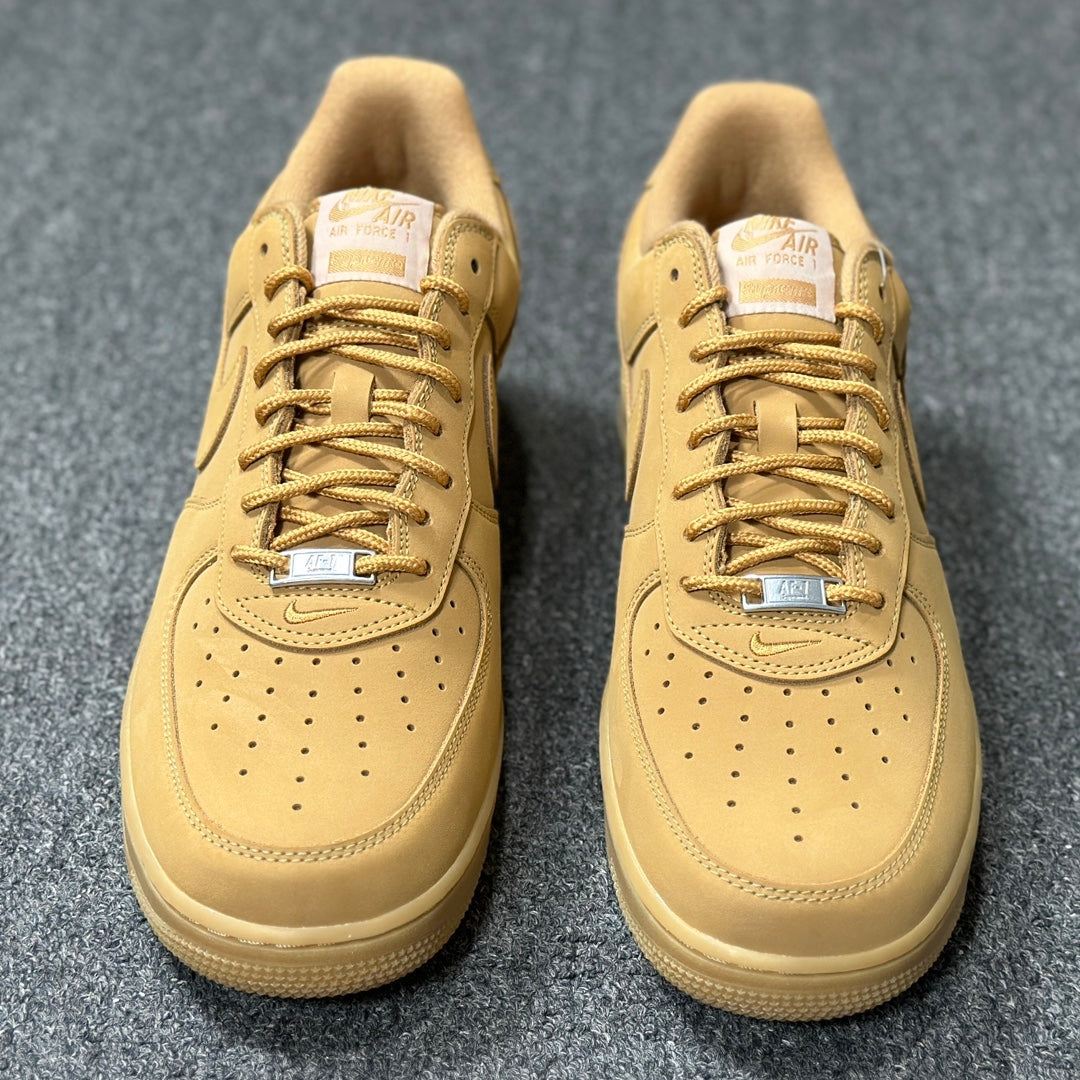Air Force 1 X Supreme "Flax"