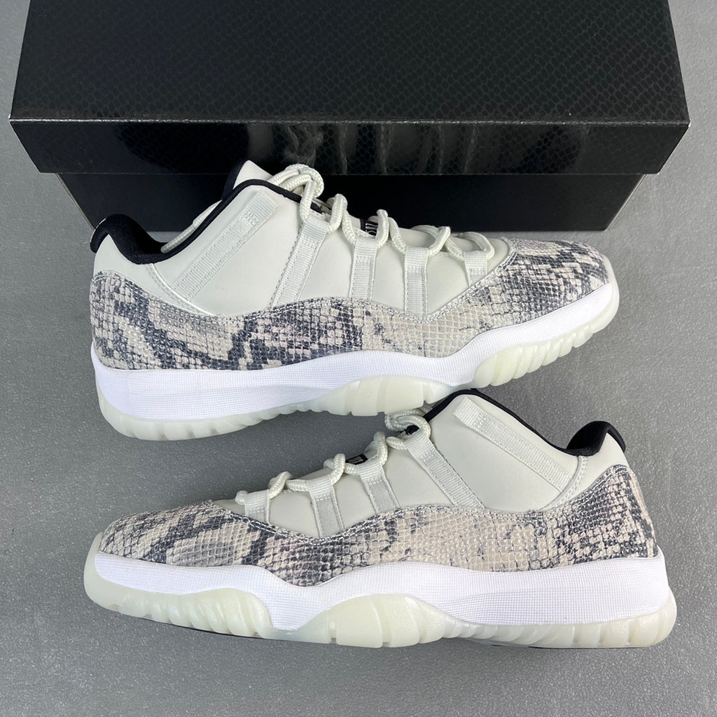Air Jordan 11 Low "Grey Snakeskin"