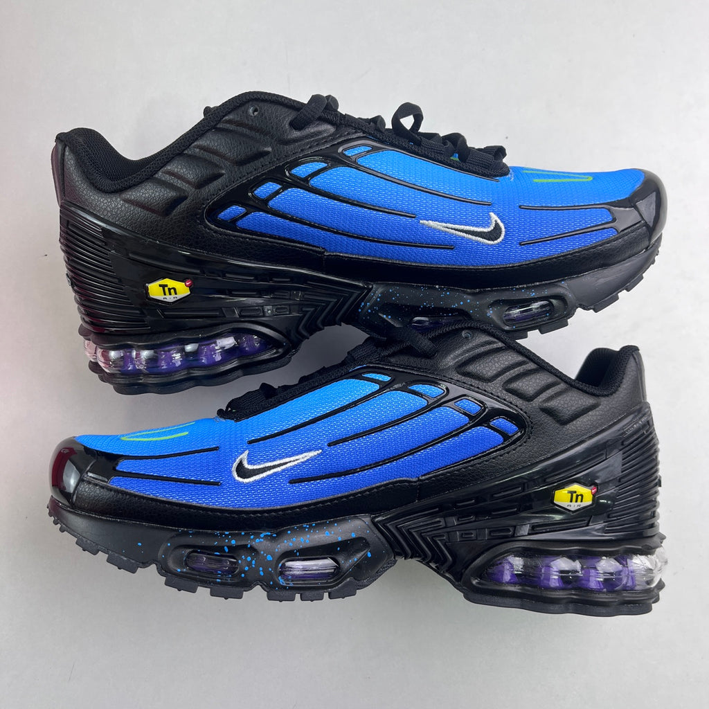 Nike Air Max Plus 3 "Black/Racer Blue Splatter"