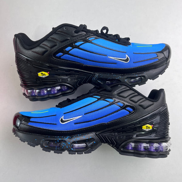 Nike Air Max Plus 3 "Black/Racer Blue Splatter"