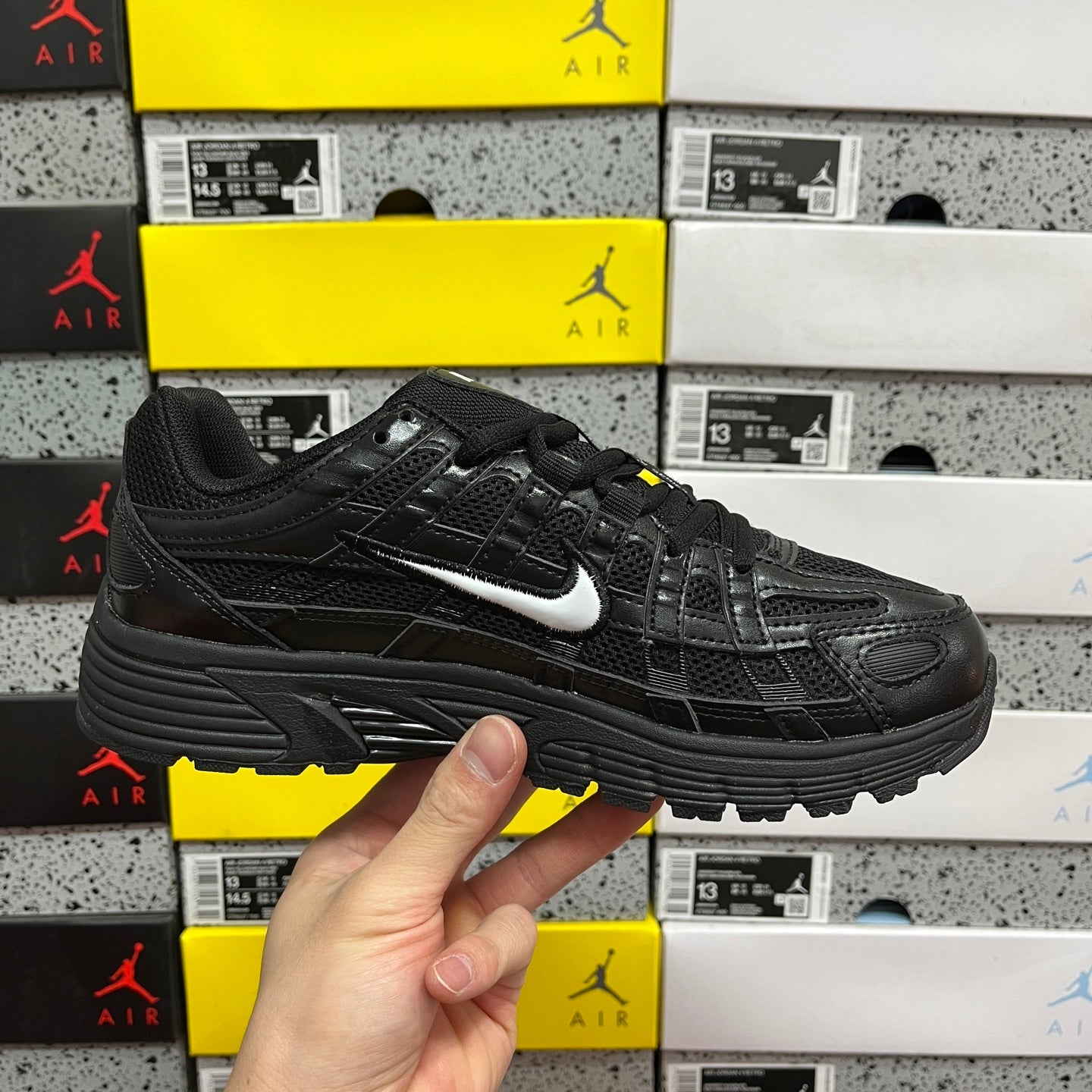 Nike P-6000 "Triple Black"