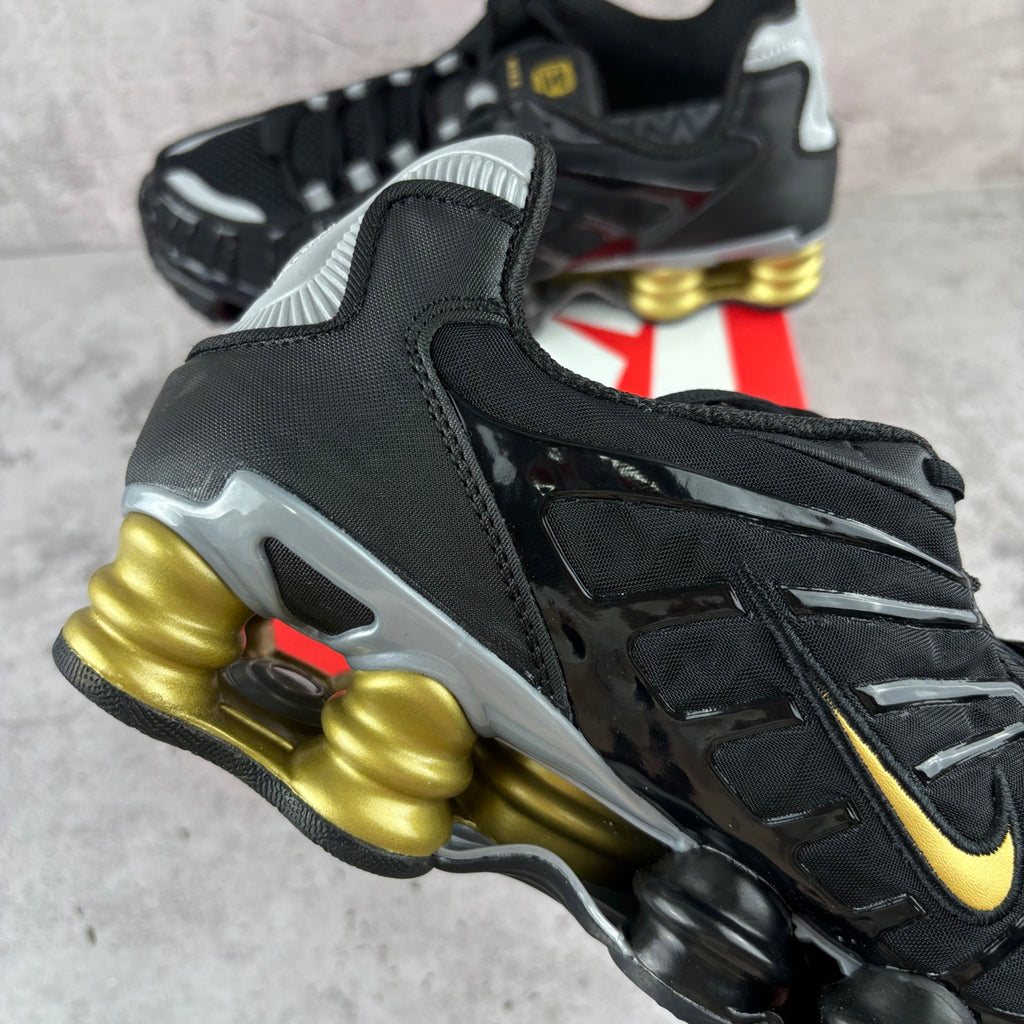 Nike Shox TL "Black/Metallic Gold"