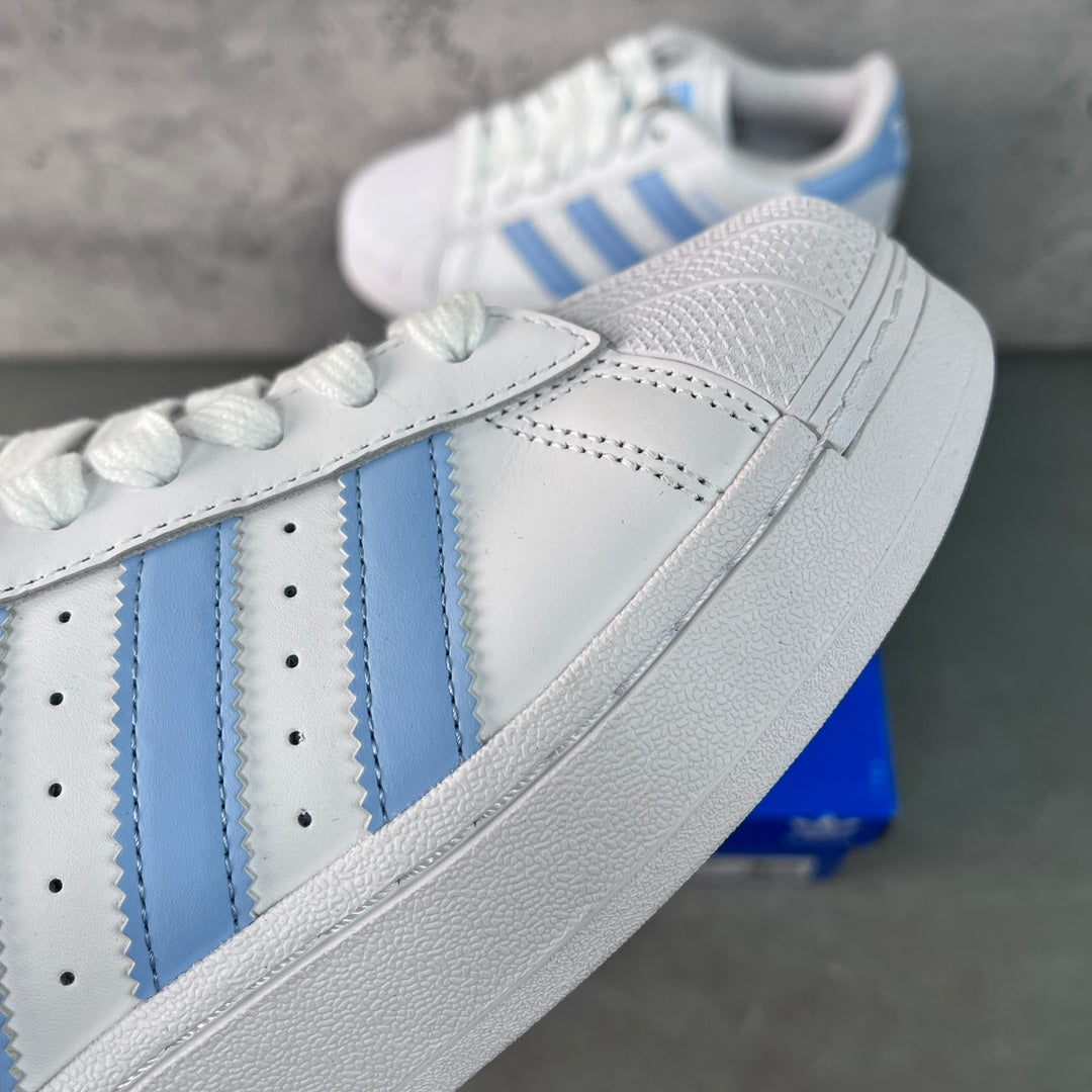 Adidas Superstar XLG "White Sky Blue"