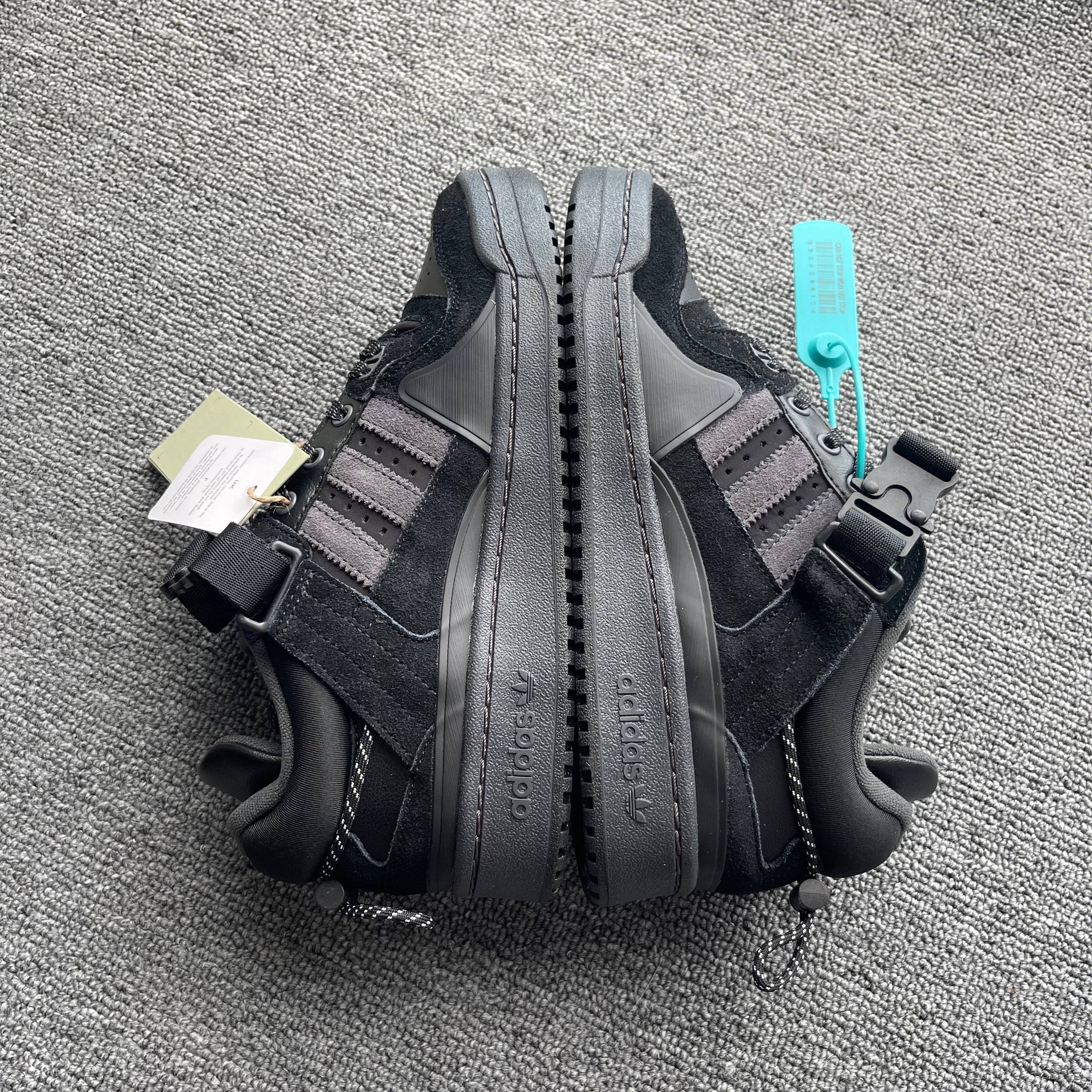 Adidas Forum Low x Bad Bunny "Triple Black"
