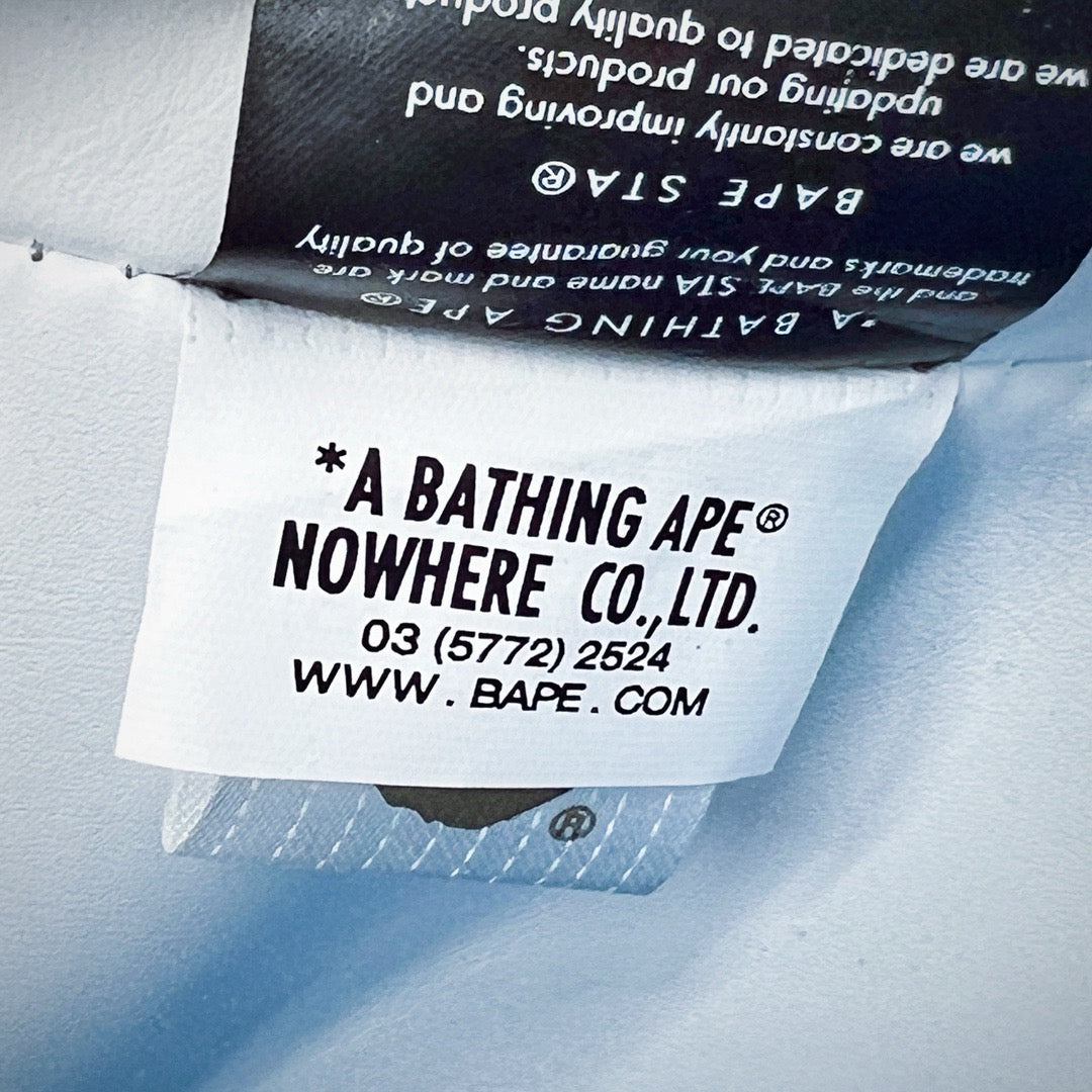 BAPE STA Patent Low "Black & White Reverse"