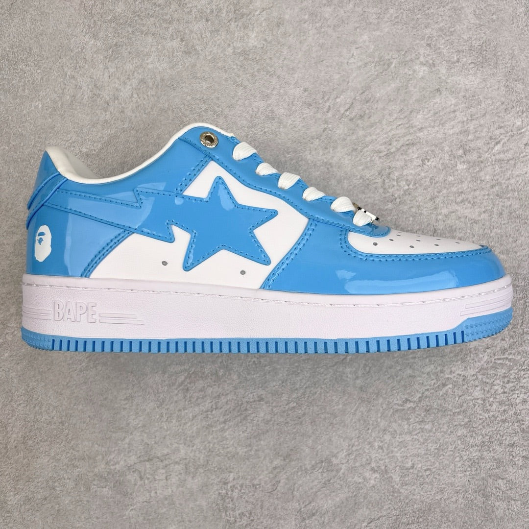 BAPE STA Patent Low "UNC Blue"