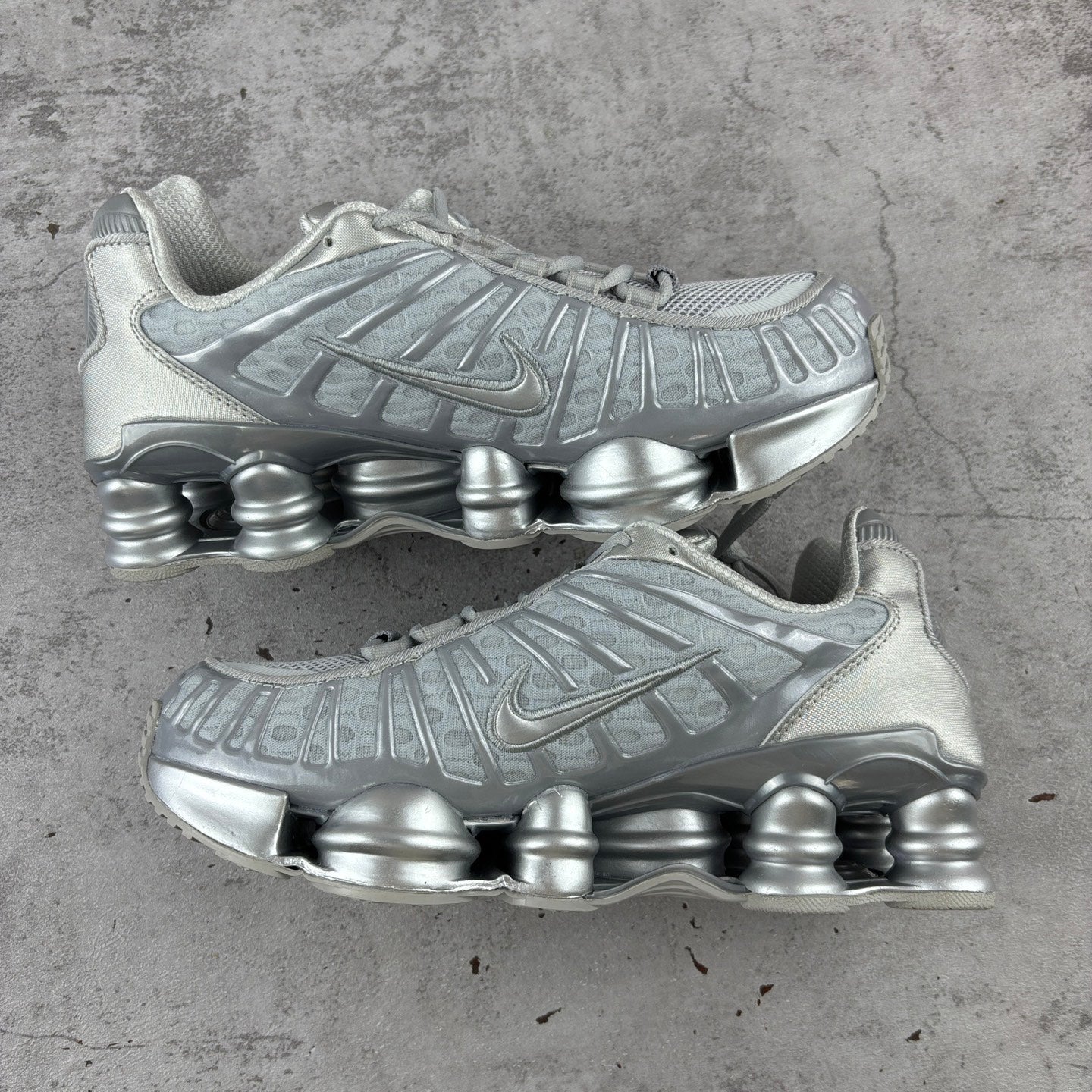 Nike Shox TL "Metallic Silver"