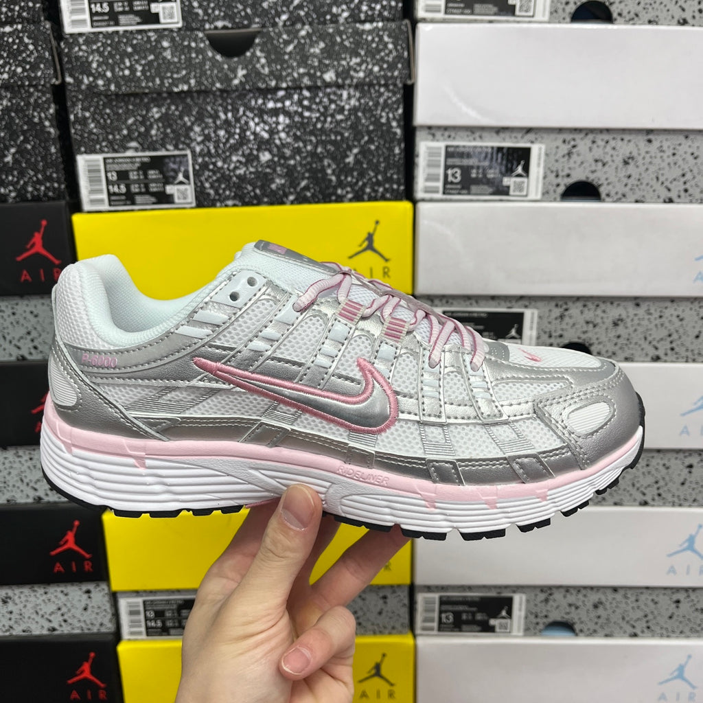 Nike P-6000 "Metallic Silver & Rose"