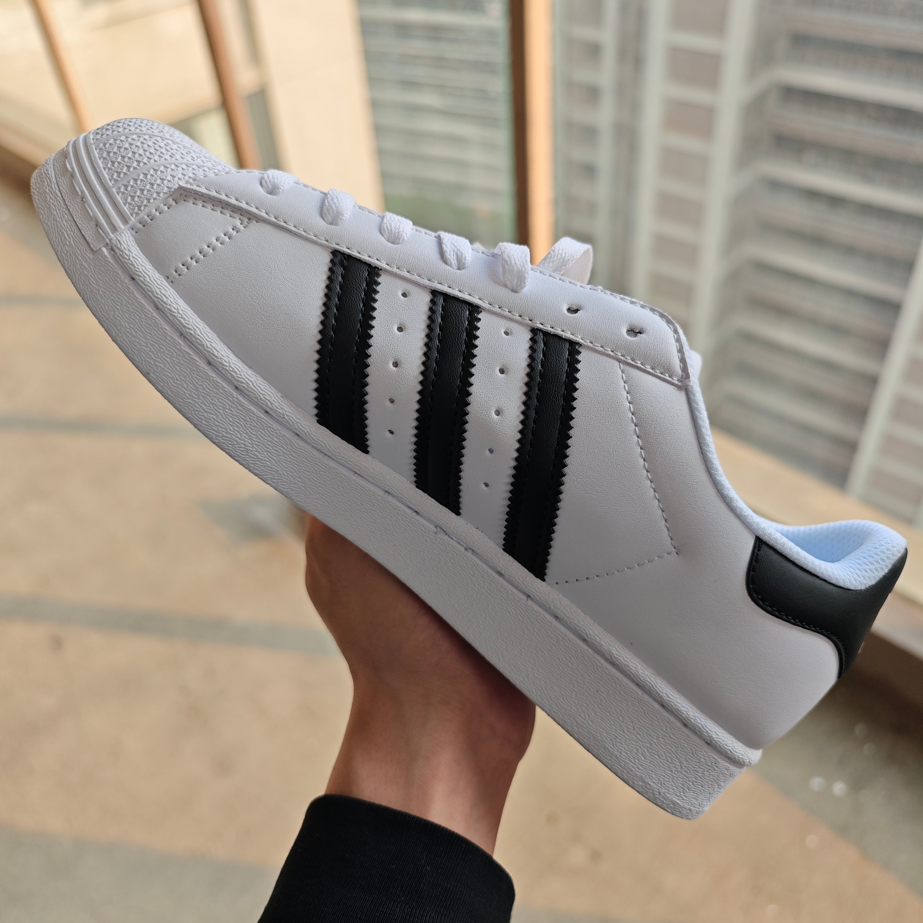 Adidas Superstar Preto/Branco