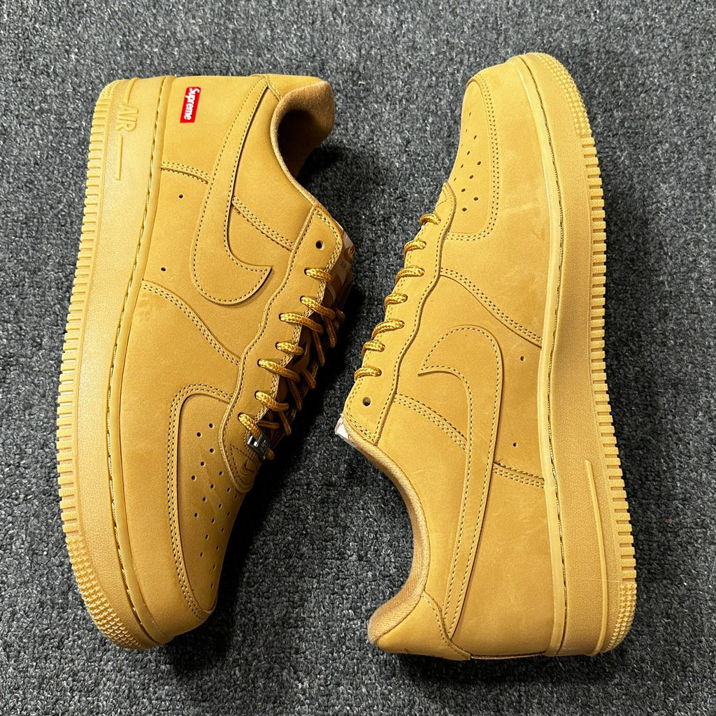 Air Force 1 X Supreme "Flax"