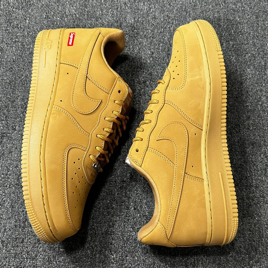 Air Force 1 X Supreme "Flax"