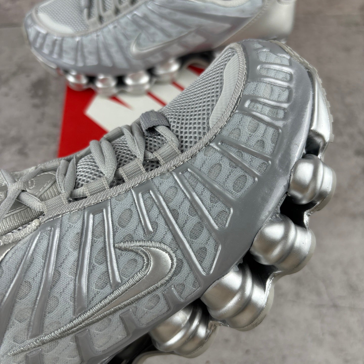 Nike Shox TL "Metallic Silver"