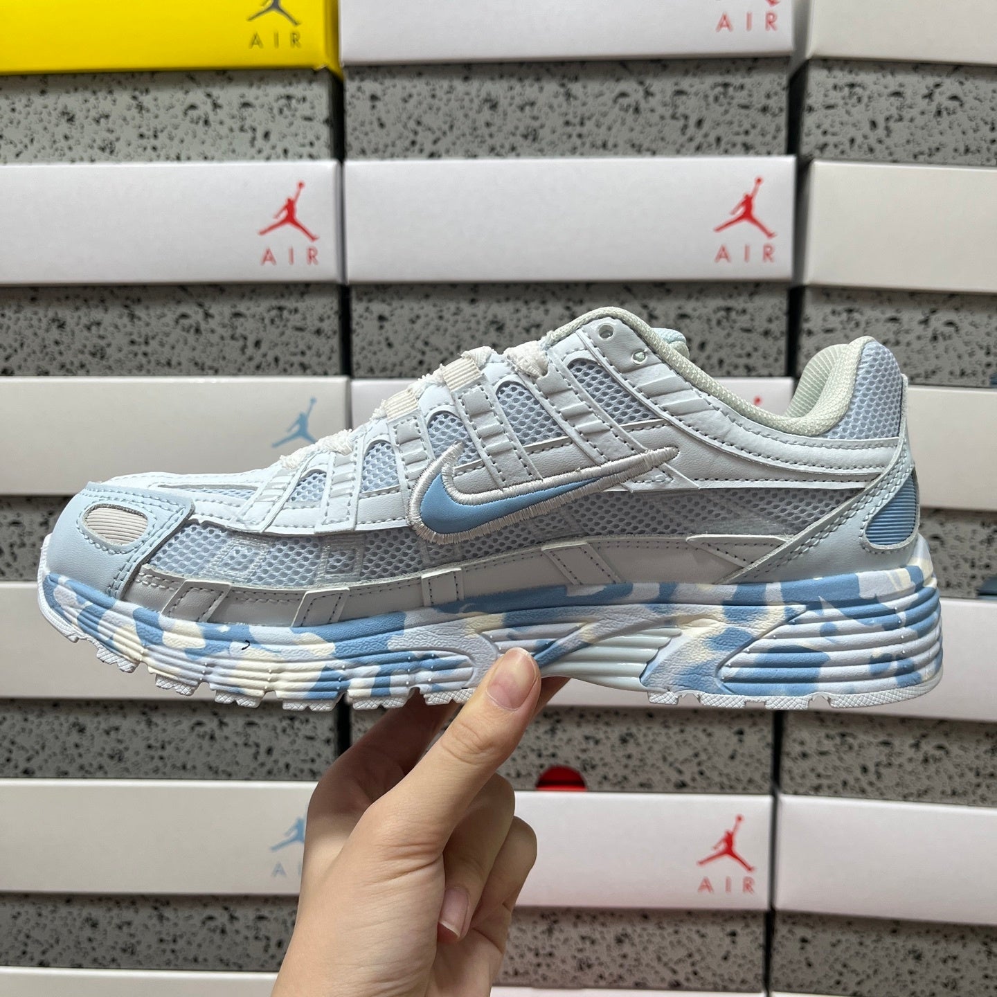 Tênis Nike P-6000 "Sky Blue Camo"