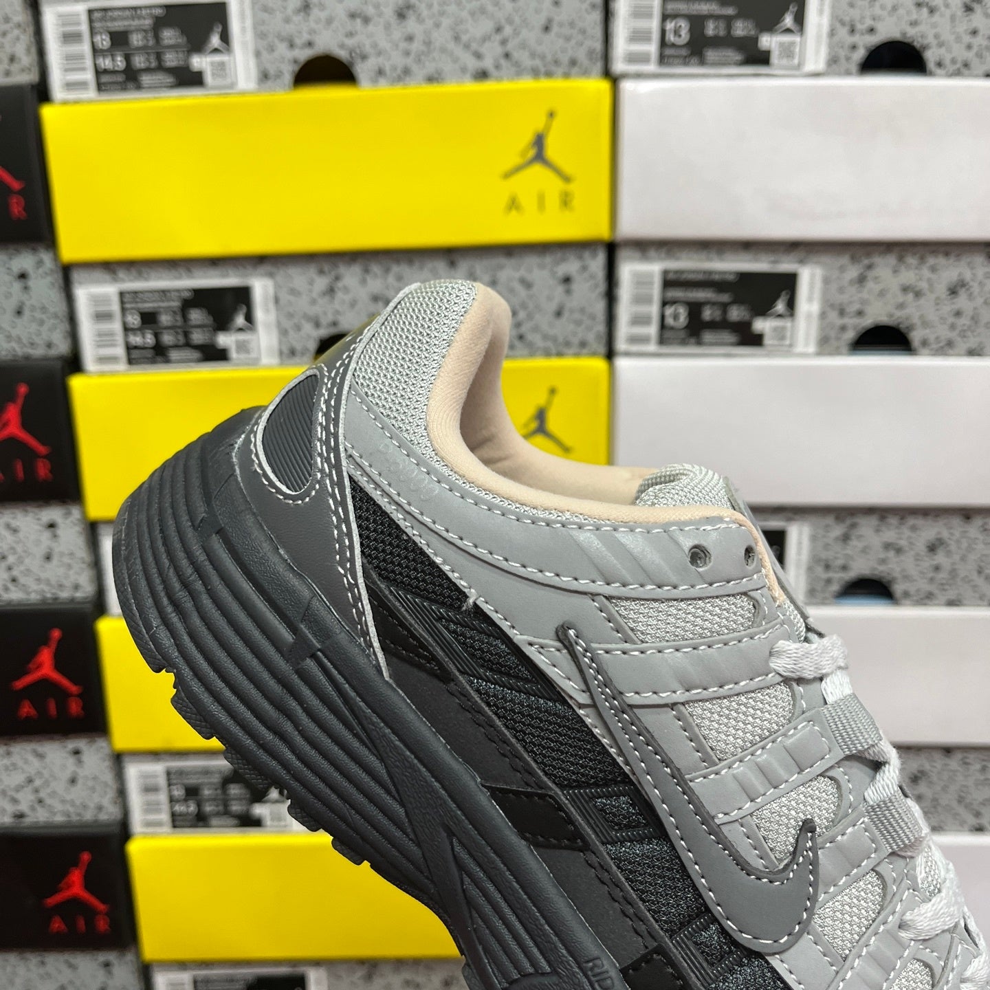 Nike P-6000 "Two-Tone Silver/Black"