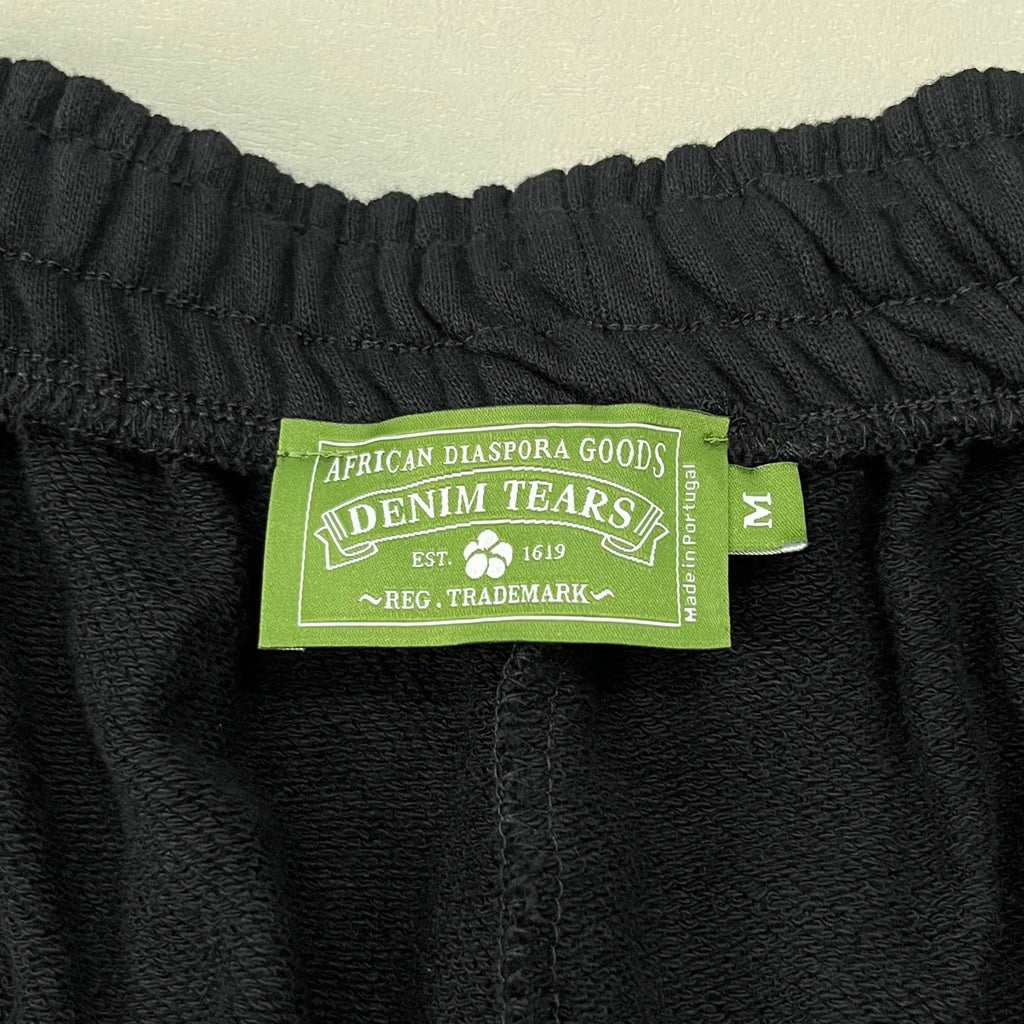 Conjunto Verão Denim Tears Floral Black