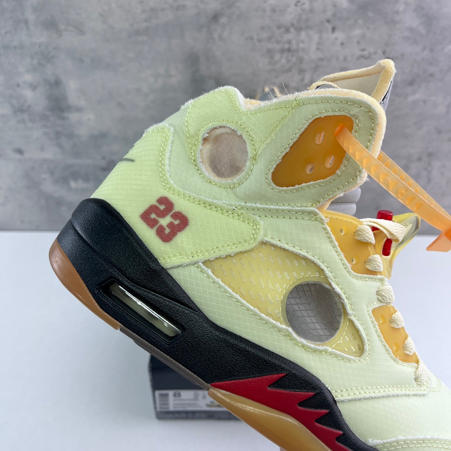 Air Jordan 5 x Off-White "Sail"