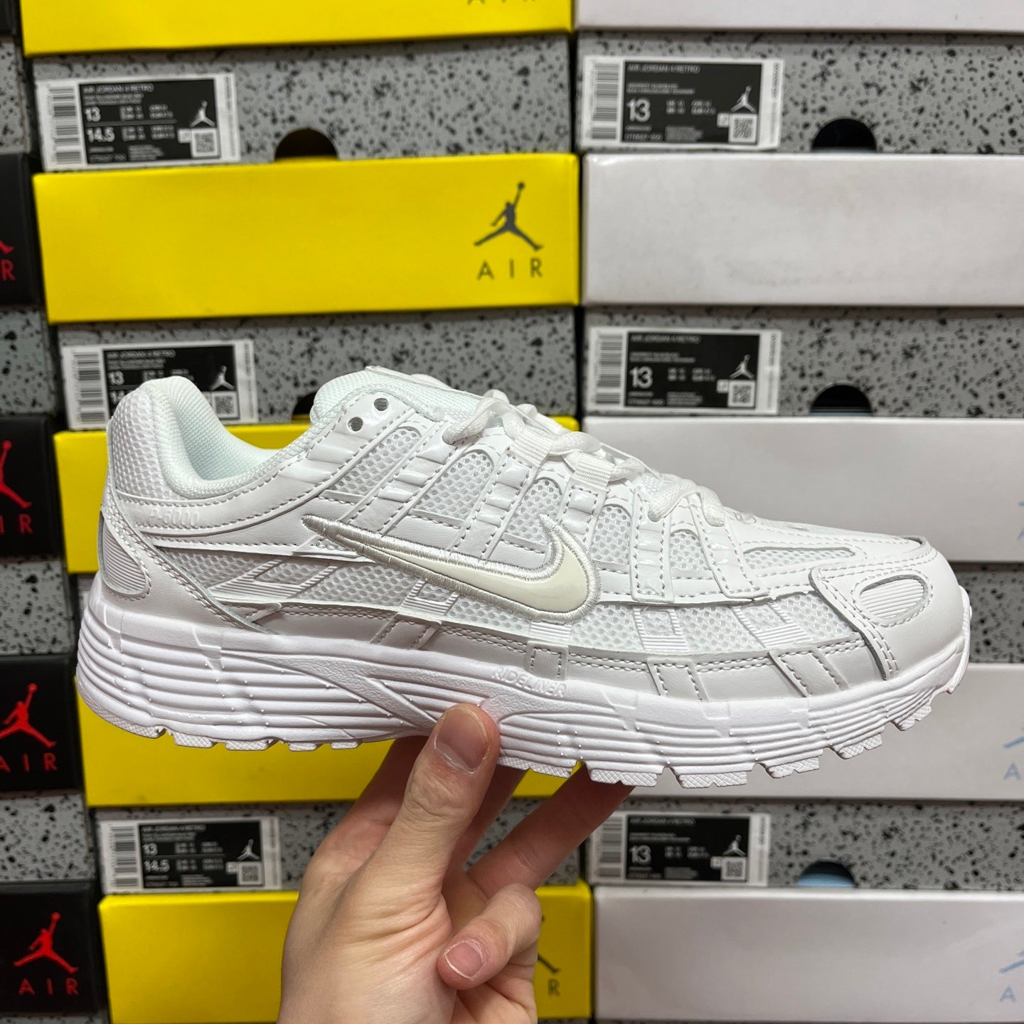 Nike P-6000 "Triple White"