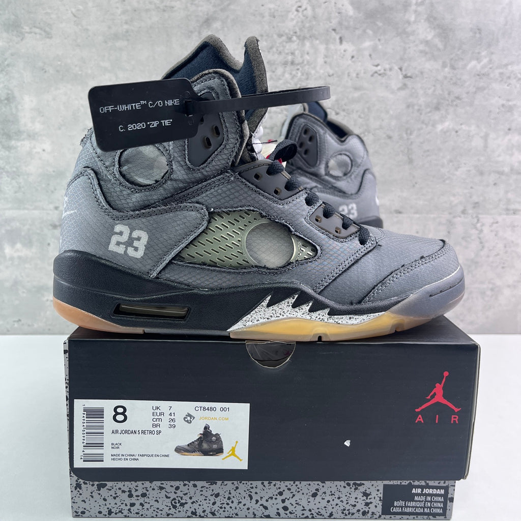 Air Jordan 5 x Off-White "Muslin"