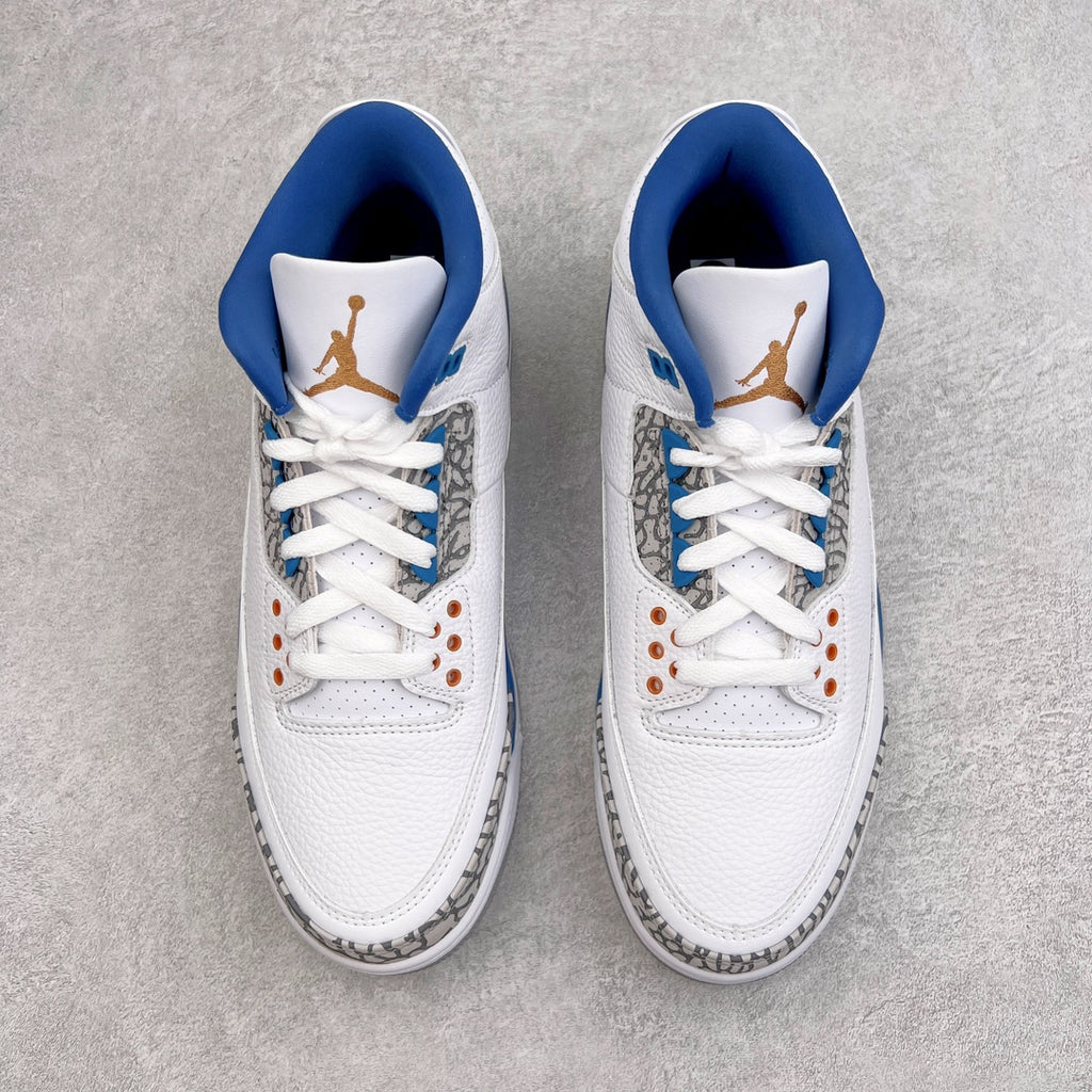 Air Jordan 3 "Mid True Blue"