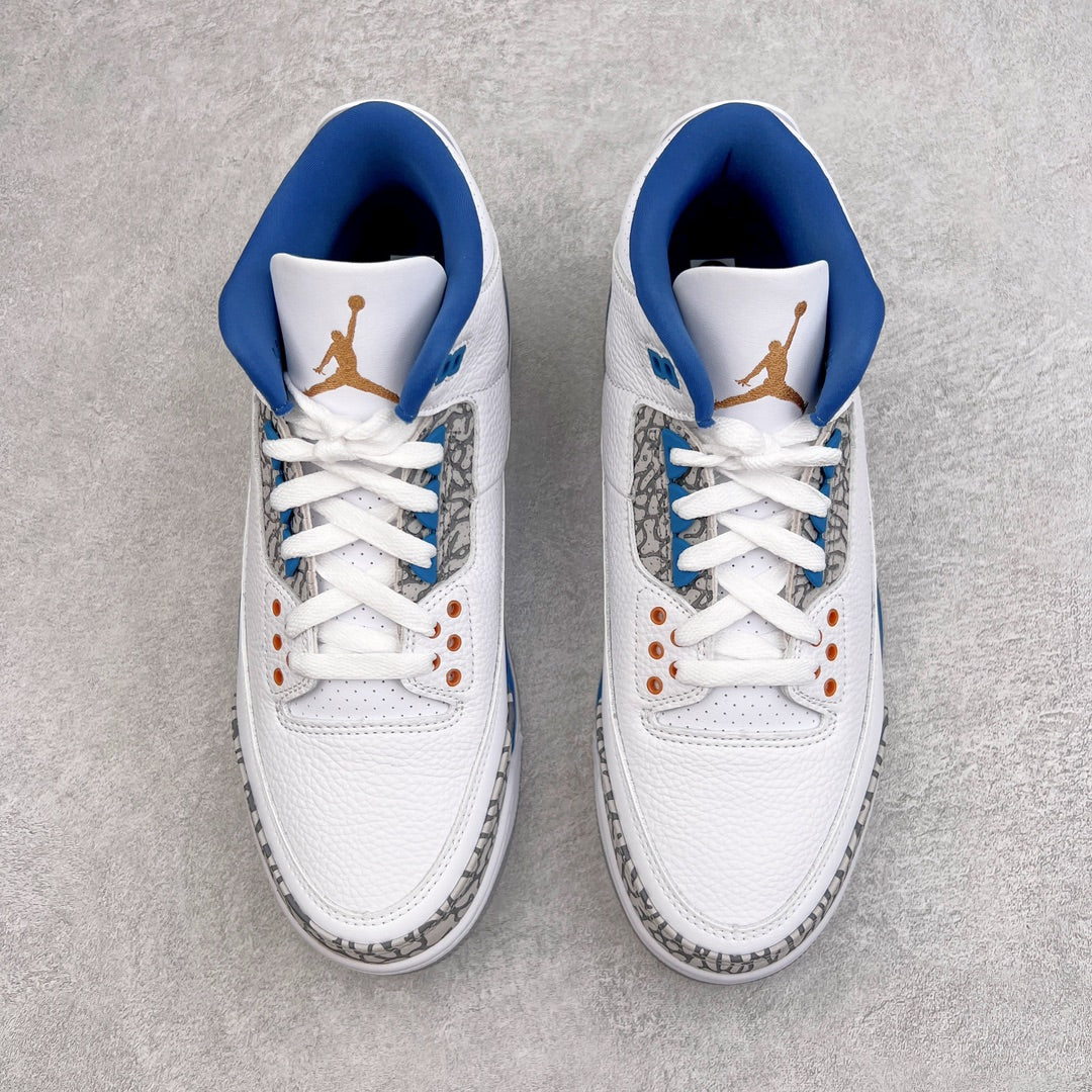 Air Jordan 3 "Mid True Blue"