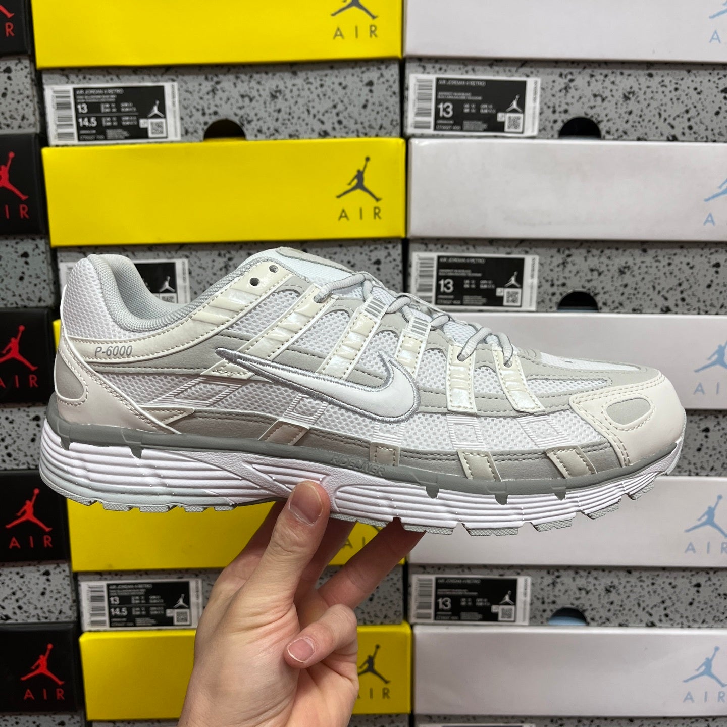 Nike P-6000 "White & Pure Platinum"