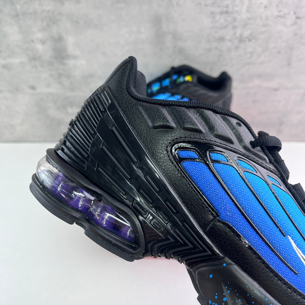 Nike Air Max Plus 3 "Black/Racer Blue Splatter"