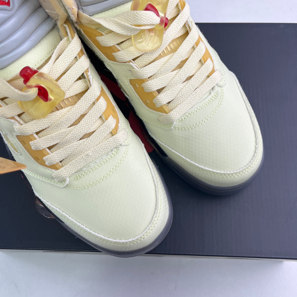 Air Jordan 5 x Off-White "Sail"