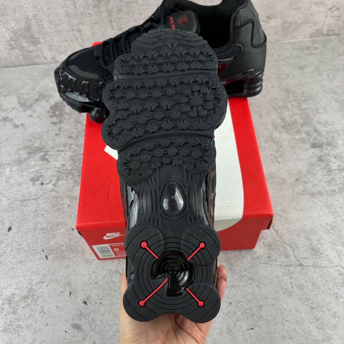 Nike Shox TL "Triple Black"