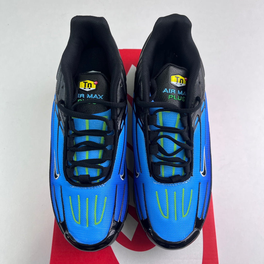 Nike Air Max Plus 3 "Black/Racer Blue Splatter"